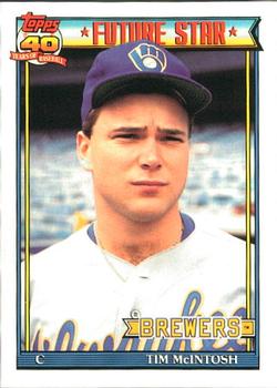 1991 Topps - Collector's Edition (Tiffany) #561 Tim McIntosh Front
