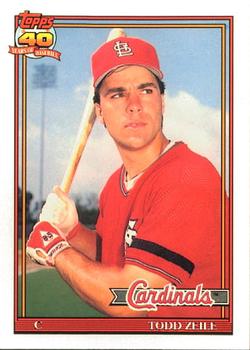 1991 Topps - Collector's Edition (Tiffany) #616 Todd Zeile Front