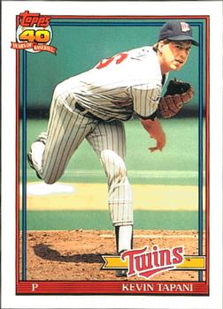 1991 Topps - Collector's Edition (Tiffany) #633 Kevin Tapani Front