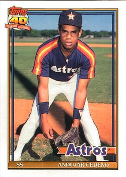 1991 Topps - Collector's Edition (Tiffany) #646 Andujar Cedeno Front