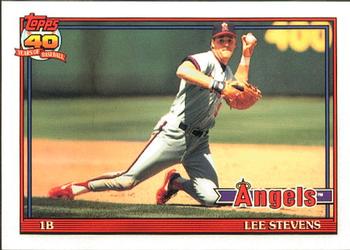 1991 Topps - Collector's Edition (Tiffany) #648 Lee Stevens Front