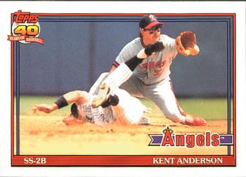 1991 Topps - Collector's Edition (Tiffany) #667 Kent Anderson Front