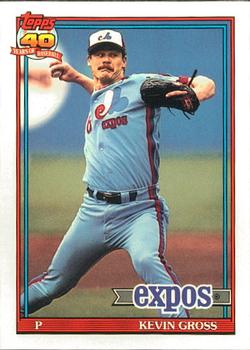 1991 Topps - Collector's Edition (Tiffany) #674 Kevin Gross Front