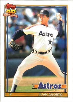 1991 Topps - Collector's Edition (Tiffany) #703 Juan Agosto Front