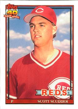 1991 Topps - Collector's Edition (Tiffany) #713 Scott Scudder Front