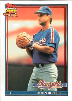 1991 Topps - Collector's Edition (Tiffany) #734 John Russell Front