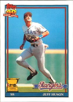 1991 Topps - Collector's Edition (Tiffany) #756 Jeff Huson Front