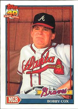 1991 Topps - Collector's Edition (Tiffany) #759 Bobby Cox Front