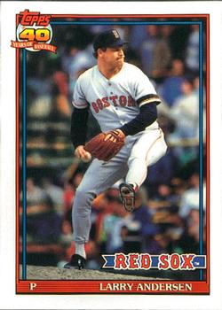 1991 Topps - Collector's Edition (Tiffany) #761 Larry Andersen Front