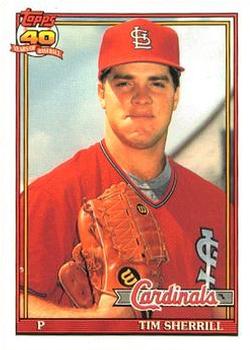 1991 Topps - Collector's Edition (Tiffany) #769 Tim Sherrill Front