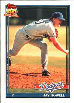1991 Topps - Collector's Edition (Tiffany) #770 Jay Howell Front