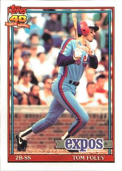 1991 Topps - Collector's Edition (Tiffany) #773 Tom Foley Front