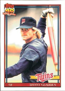 1991 Topps - Collector's Edition (Tiffany) #778 Danny Gladden Front