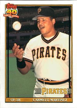 1991 Topps - Collector's Edition (Tiffany) #779 Carmelo Martinez Front