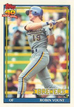 1991 Topps - Collector's Edition (Tiffany) #575 Robin Yount Front