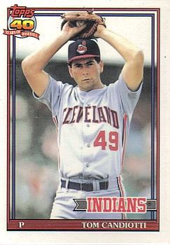 1991 Topps - Collector's Edition (Tiffany) #624 Tom Candiotti Front
