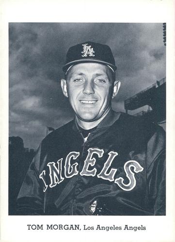1963 Jay Publishing Los Angeles Angels #NNO Tom Morgan Front