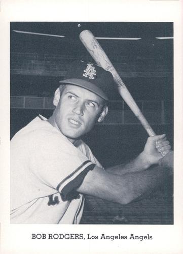 1963 Jay Publishing Los Angeles Angels #NNO Bob Rogers Front