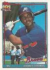 1991 Topps Micro #111 Andres Thomas Front