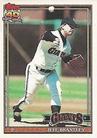 1991 Topps Micro #17 Jeff Brantley Front