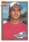 1991 Topps Micro #24 Dave Martinez Front