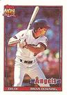 1991 Topps Micro #255 Brian Downing Front