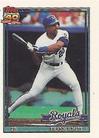 1991 Topps Micro #352 Frank White Front
