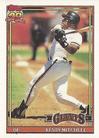 1991 Topps Micro #40 Kevin Mitchell Front
