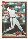 1991 Topps Micro #42 Chris Hoiles Front