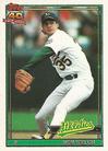 1991 Topps Micro #50 Bob Welch Front