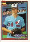 1991 Topps Micro #589 Scott Ruskin Front