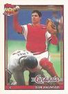 1991 Topps Micro #308 Tom Pagnozzi Front