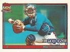 1991 Topps Micro #317 Mike Fitzgerald Front