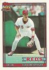 1991 Topps Micro #334 Todd Benzinger Front