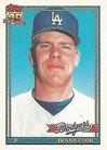 1991 Topps Micro #467 Dennis Cook Front