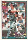 1991 Topps Micro #623 Jeff Blauser Front