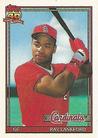 1991 Topps Micro #682 Ray Lankford Front