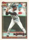 1991 Topps Micro #752 Kevin Bass Front