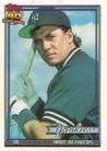 1991 Topps Micro #691 Mike Blowers Front