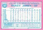 1991 Topps Micro #87 Tracy Jones Back