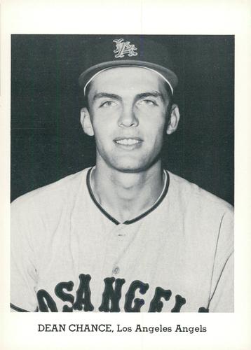 1964 Jay Publishing Los Angeles Angels #NNO Dean Chance Front
