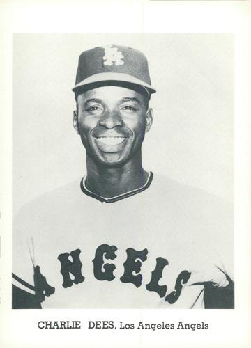 1964 Jay Publishing Los Angeles Angels #NNO Charlie Dees Front