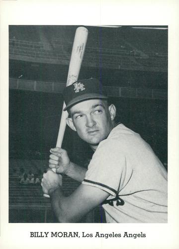 1964 Jay Publishing Los Angeles Angels #NNO Billy Moran Front