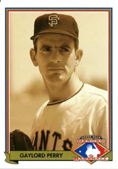 1991 Upper Deck - Heroes of Baseball #H2 Gaylord Perry Front