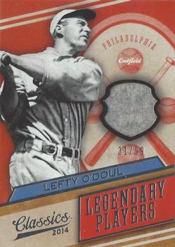 2014 Panini Classics - Legendary Players Materials #3 Lefty O'Doul Front