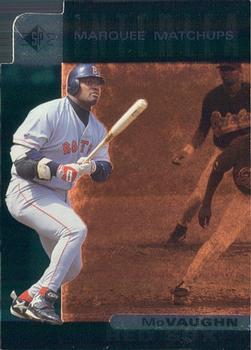 1997 SP - Marquee Matchups #MM15 Mo Vaughn Front