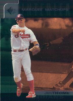 1997 SP - Marquee Matchups #MM17 Jim Thome Front
