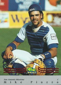 1992 Classic Best - Red Bonus #BC16 Mike Piazza Front