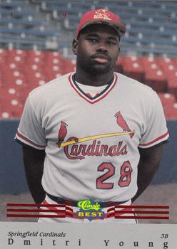 1992 Classic Best - Red Bonus #BC8 Dmitri Young Front