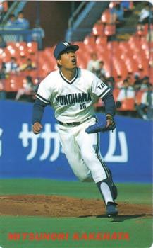 1990 Calbee #66 Mitsunori Kakehata Front